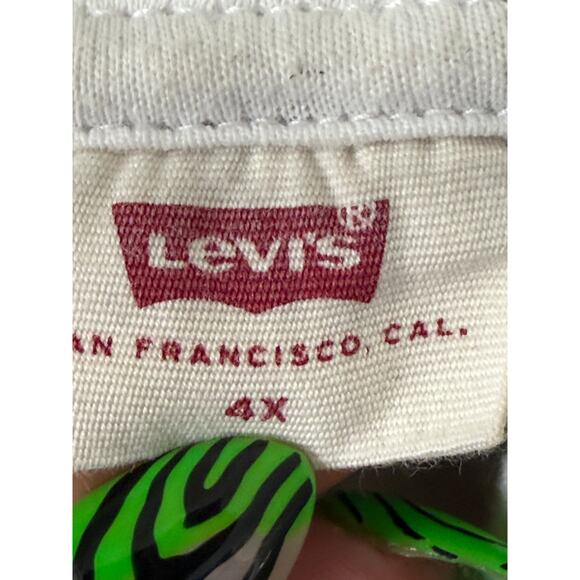 Levi's Red White and Blue Hoodie - Men's Plus Size 4X - Picture 4 of 6